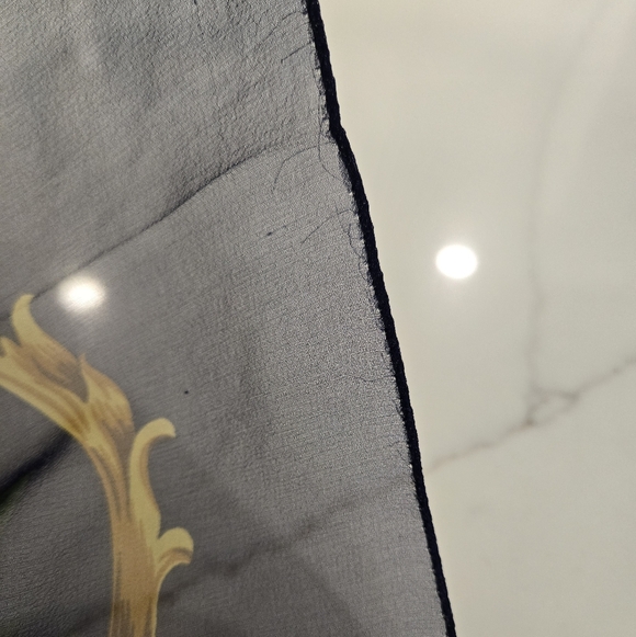 Nina Ricci Navy Scarf - Picture 4 of 6